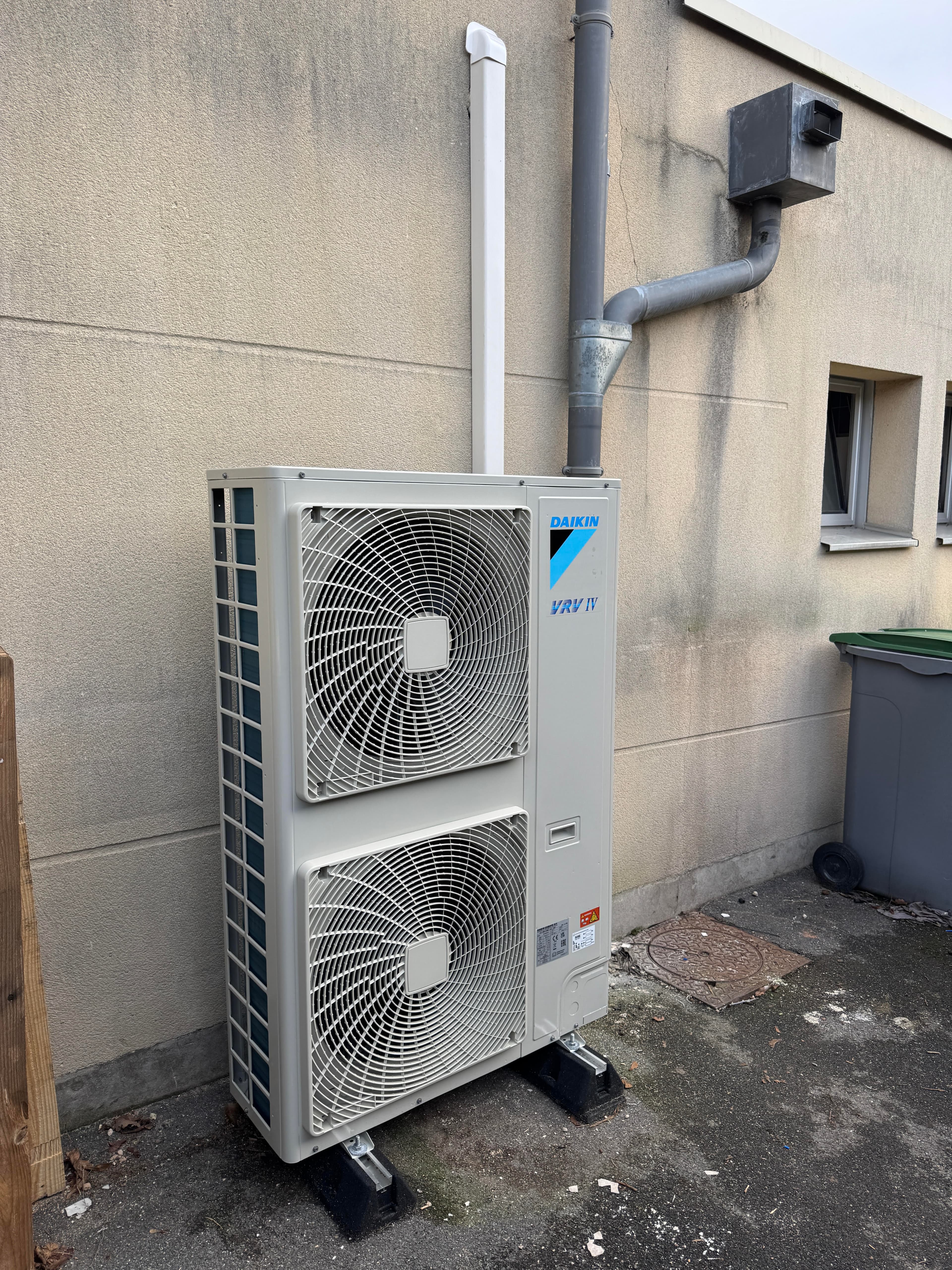 Installation climatisation collectivité établissement